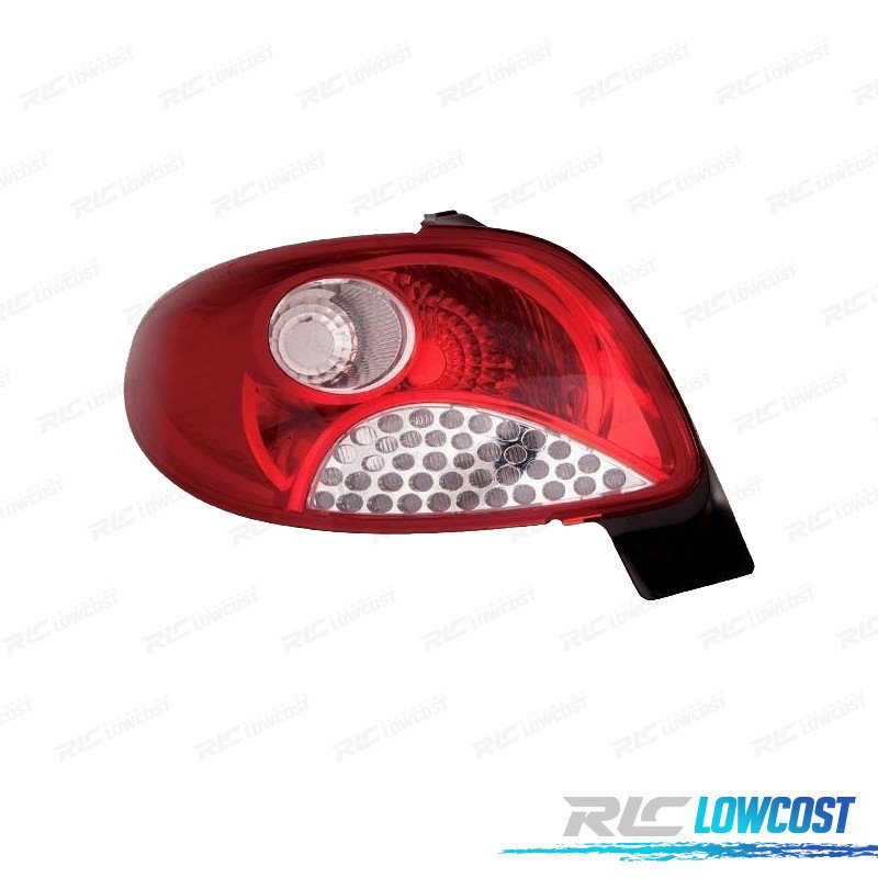 Piloto IZQ PARA Peugeot 206 PLUS 09- Blanco ROJO