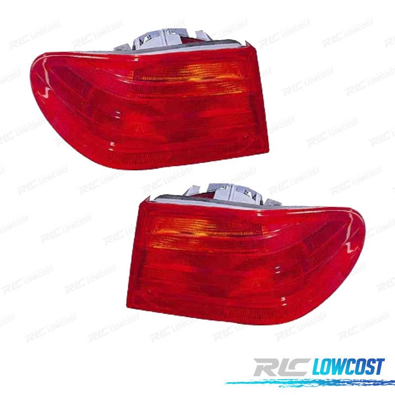Pilotos PARA Mercedes W210 Clase E Berlina 95-99 ROJO