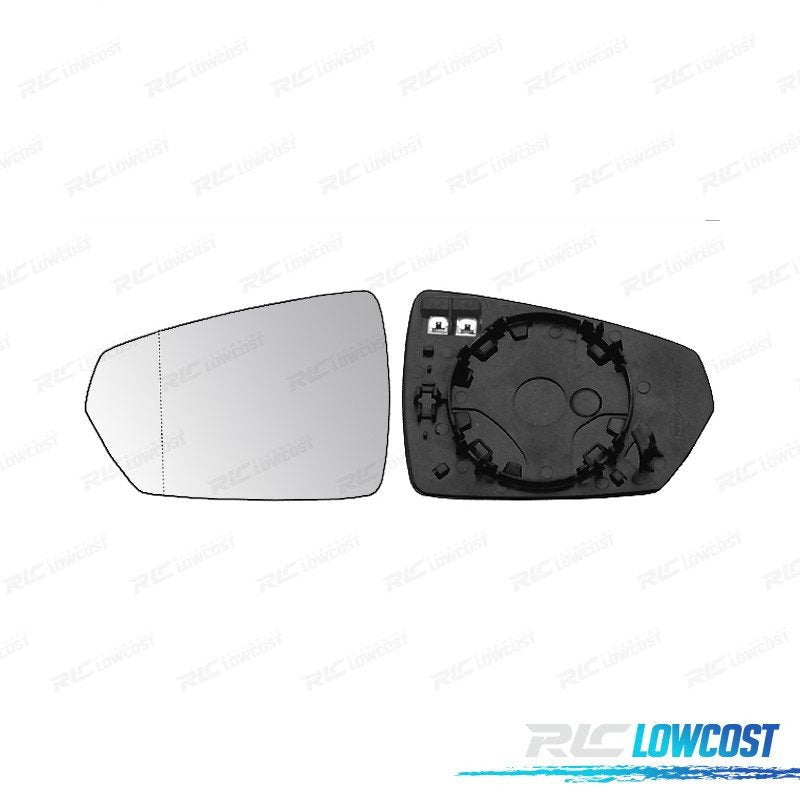 Cristal Espejo BASE Izquierdo Volkswagen VW POLO 17 Térmico