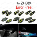 KIT 10 Bombillas LED Interior BMW Z4 E89 Sdrive 18I 20I 23I 28I 30I 35I 35 ES 09- | TDH Performance