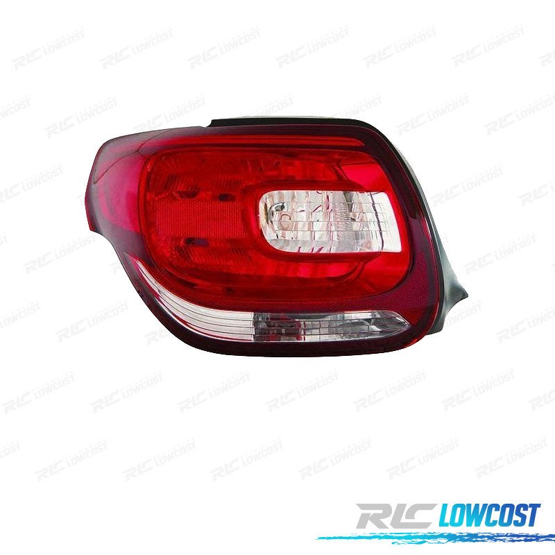 Piloto IZQ PARA Citroen DS3 09-13 Blanco ROJO
