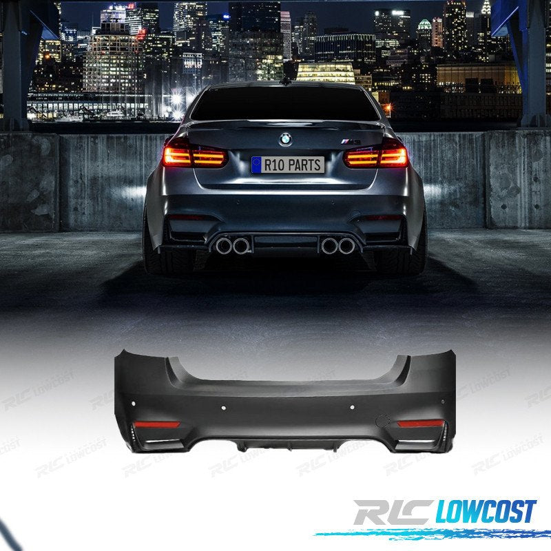 Paragolpes Trasero BMW F30 LOOK M3 + KIT Escape | TDH Performance