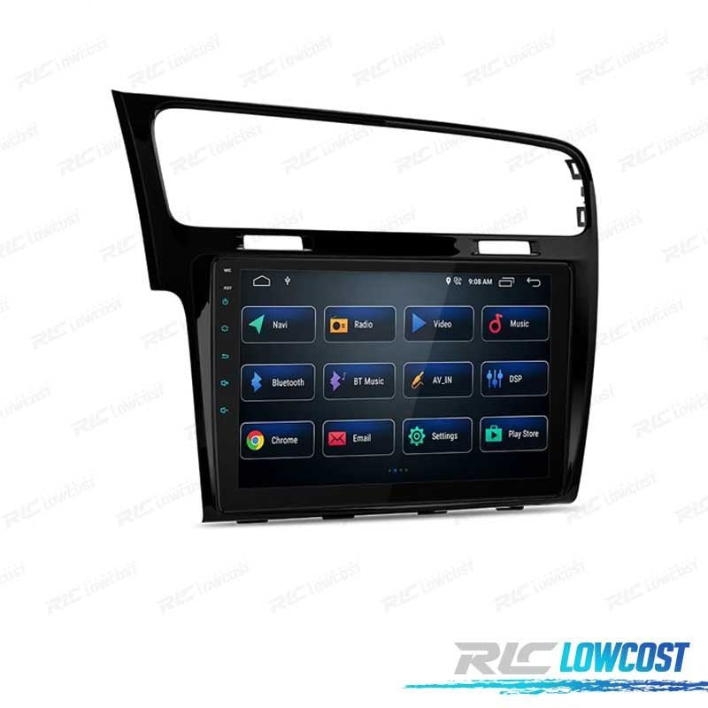 Radio GPS Android 12 PARA Volkswagen VW GOLF 7 Pantalla Tactil