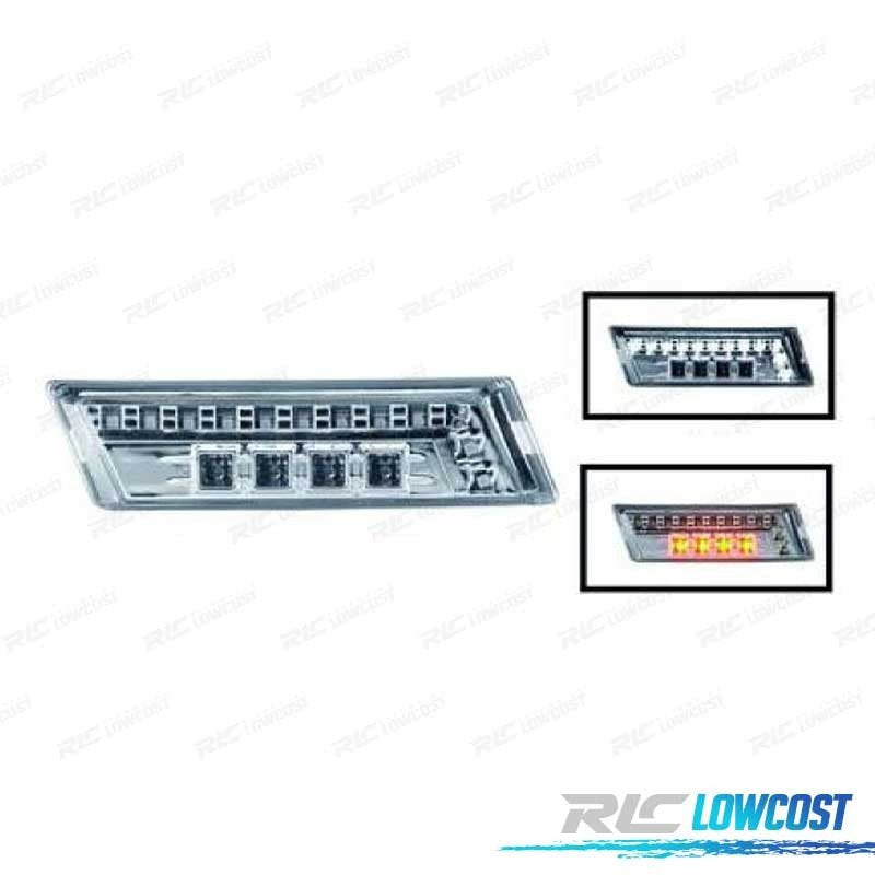 Intermitentes Laterales LED BMW E36 90-96 Cristal Claro Cromado | TDH Performance