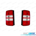 Pilotos Volkswagen VW Caddy 1P 10-14 Ahumado ROJO