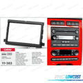 Marco Preta Radio 2-din PARA FORD EDGE Expedition Explorer F-150 F-250 F-350 Focus Fusion Mustang Transit Connect