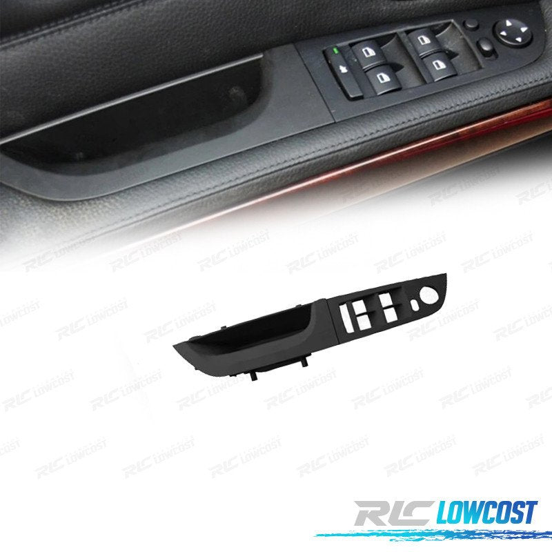 Moldura Botonera BMW E90 E91 05-08 Panel Puerta Negro