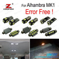 KIT 23 Bombillas LED Interior Alhambra MK1 7 V 8 7V9 2001-2010 | TDH Performance