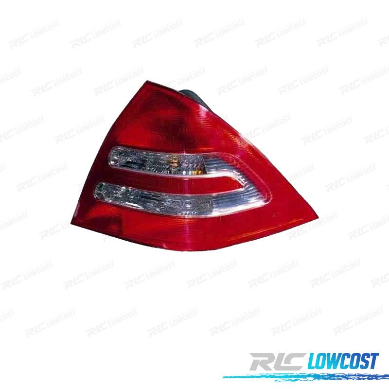 Piloto DCH PARA Mercedes Clase C W203 Berlina 00-04 Blanco ROJO