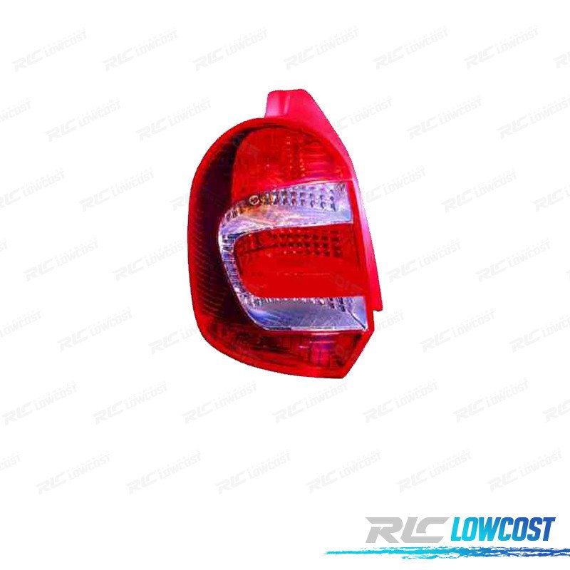 Piloto IZQ Renault Grand Modus 08-12 ROJO Blanco