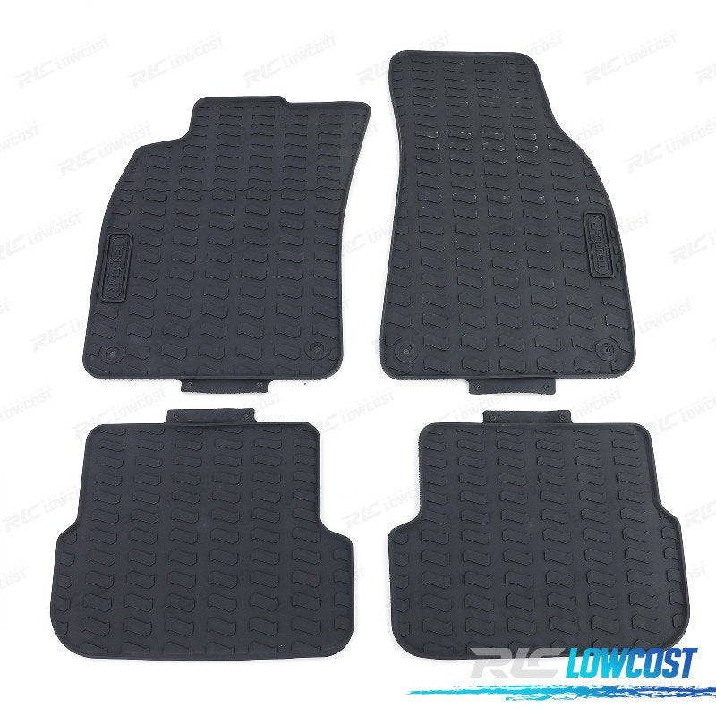 Alfombrillas GOMA AUDI A6 4F C6 05-11 4 Piezas