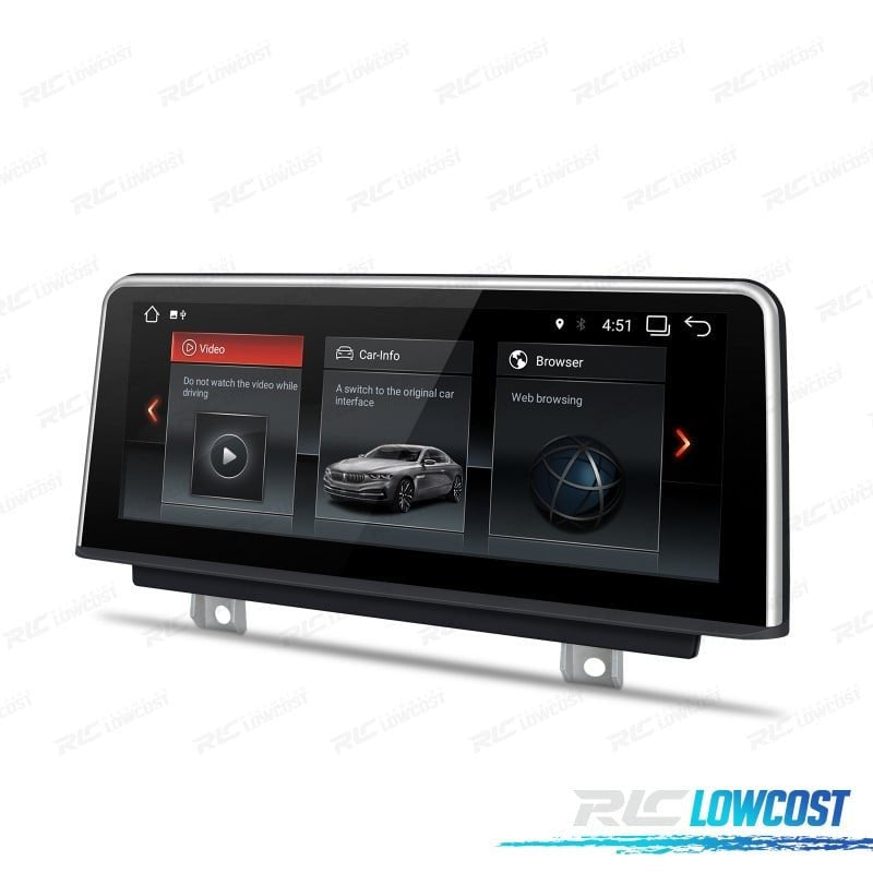 Radio GPS Android 14 BMW Serie 3 Serie 4 10,25"