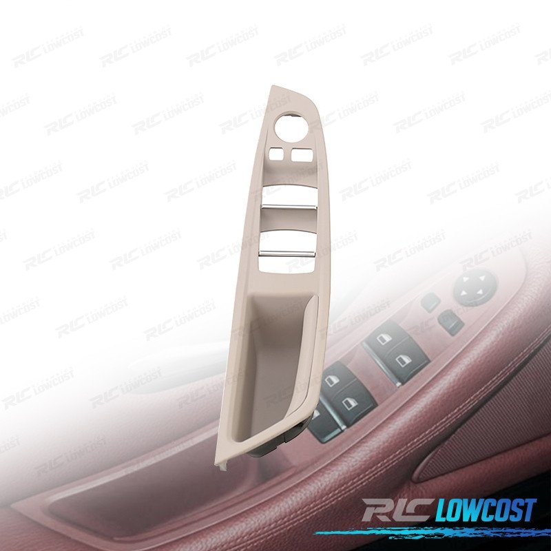 Moldura Botonera Panel DE Puerta BMW Serie 5 F10 F11 Blanco