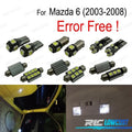 KIT 15 Bombillas LED Interior Mazda 6 03-08 | TDH Performance