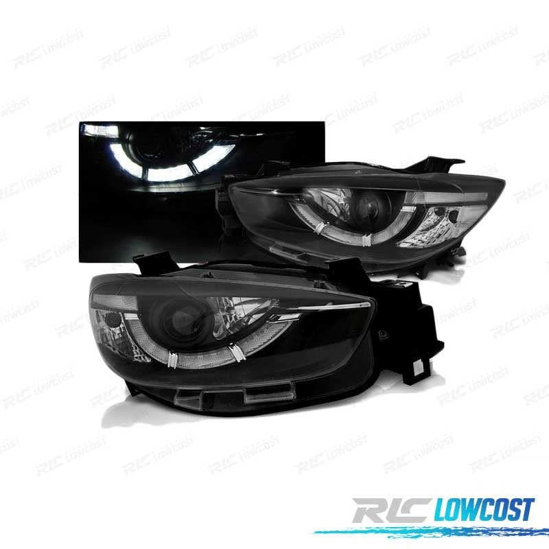 Faros TRU DRL Mazda CX5 11-15 Negros