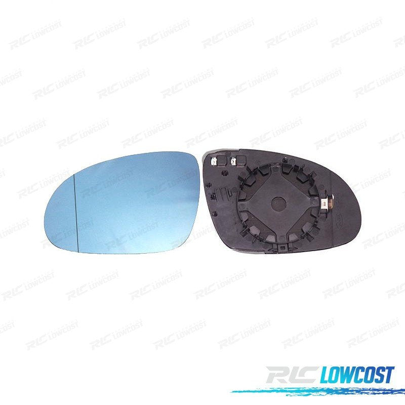Cristal Espejo BASE Izquierdo Skoda Superb 06-08 AZUL