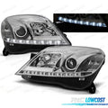 Faros PARA OPEL Astra H 04-09 LUZ Diurna Cromados