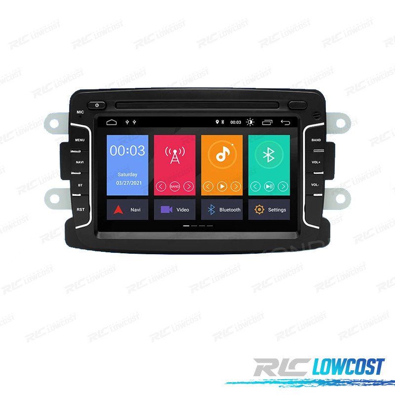 Radio GPS Android 11 PARA Dacia Duster Dokker Logan Sandero Lodgy Renault Captur Carplay