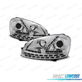Faros LUZ Diurna PARA Volkswagen VW GOLF 5 03-08 Cromados