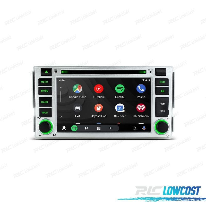 Radio GPS Android 14 PARA Hyundai Santa FE 06-12