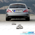 Colas DE Escape Mercedes Clase CLS W218 11-14 LOOK AMG Cromo | TDH Performance