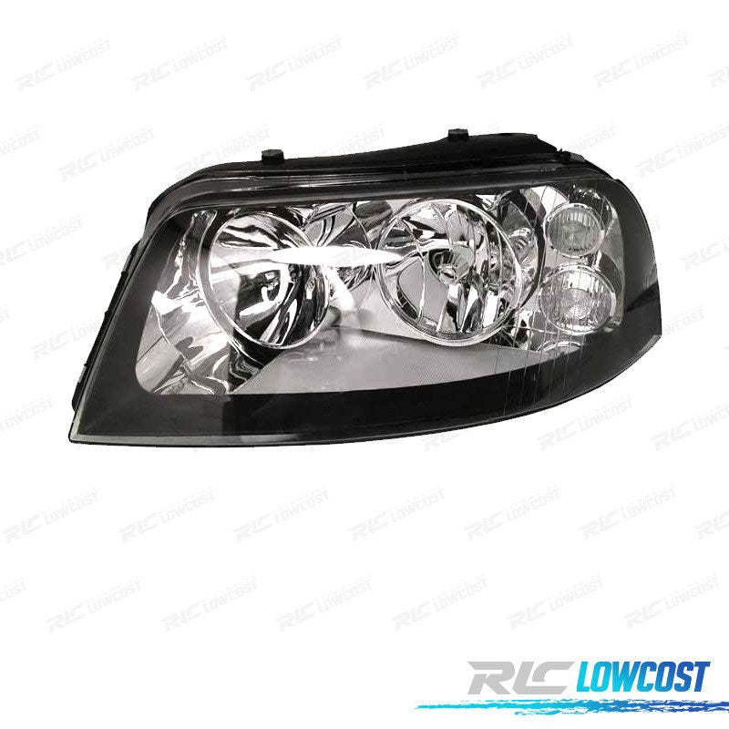 FARO IZQ PARA SEAT Alhambra 00-10 Volkswagen VW Sharan 00-10 GRIS Oscuro