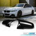 Carcasas Espejos BMW F30 F31 F32 F33 F36 F20 F22 F34 LOOK M Negro Brillo | TDH Performance