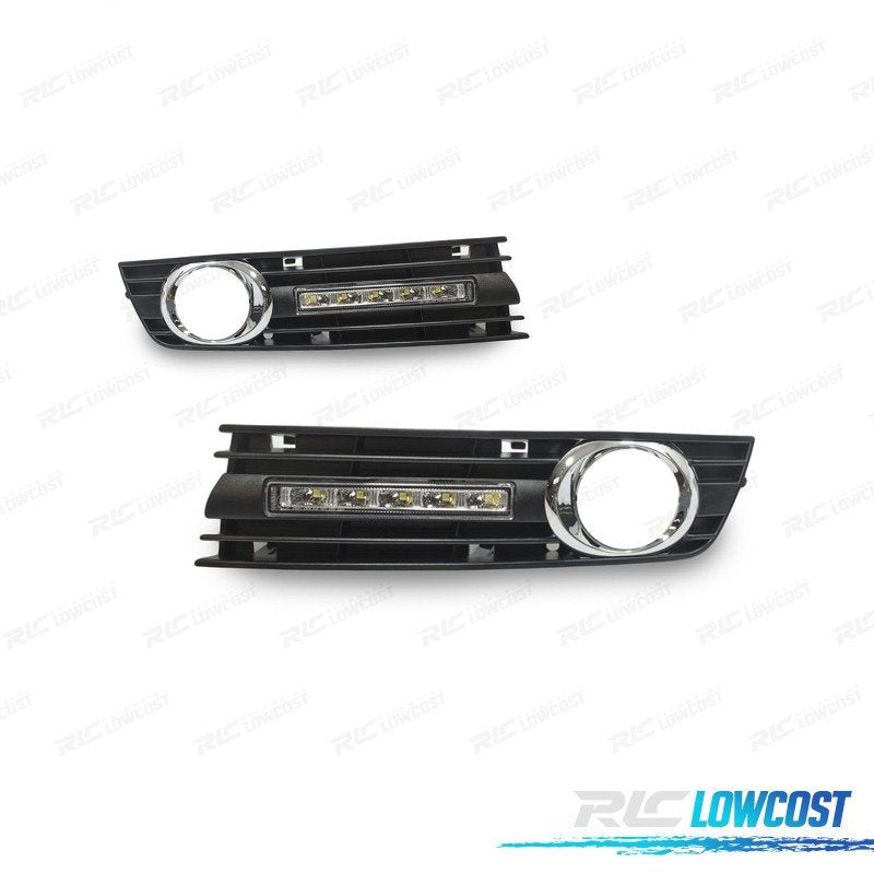LUZ Diurna LED AUDI A4 B6 Incluye Rejilla Antinieblas | TDH Performance