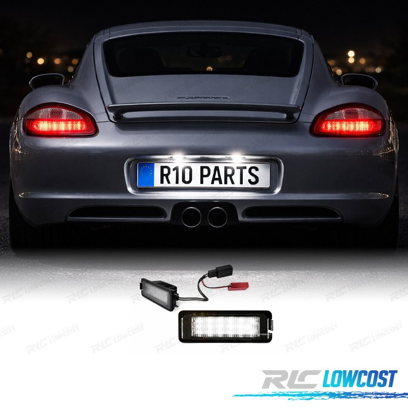 Luces DE Matrícula LED Porsche Cayman 987 05-10 | TDH Performance