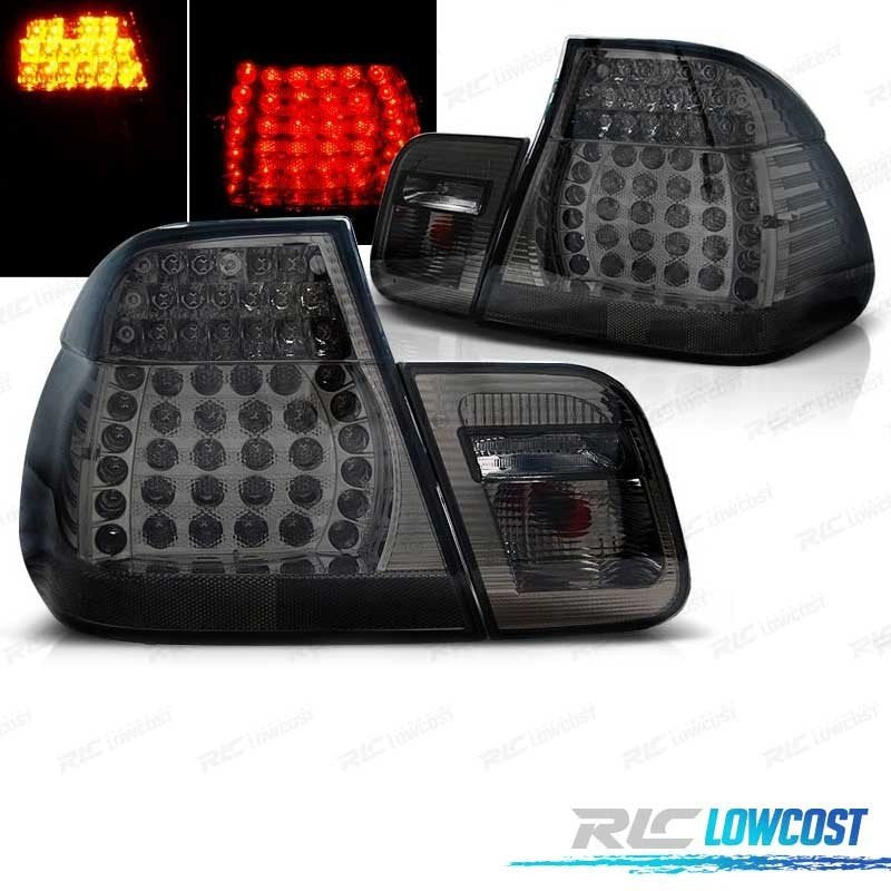 Pilotos BMW E46 01-05 LED Cristal Ahumado LOOK M3 | TDH Performance