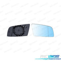 Cristal Espejo + BASE Derecho BMW Serie 5 E60 03-10 AZUL