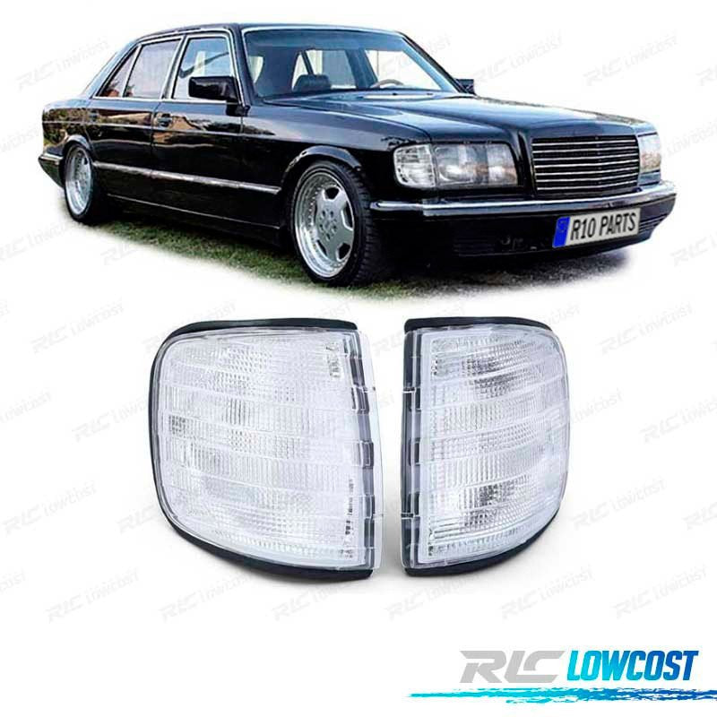 Intermitentes Frontales Mercedes W126 Berlina Blancos