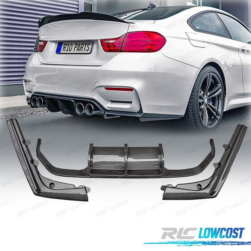 Difusor BMW F80 F82 F83 LOOK M4 Carbono Doble | TDH Performance