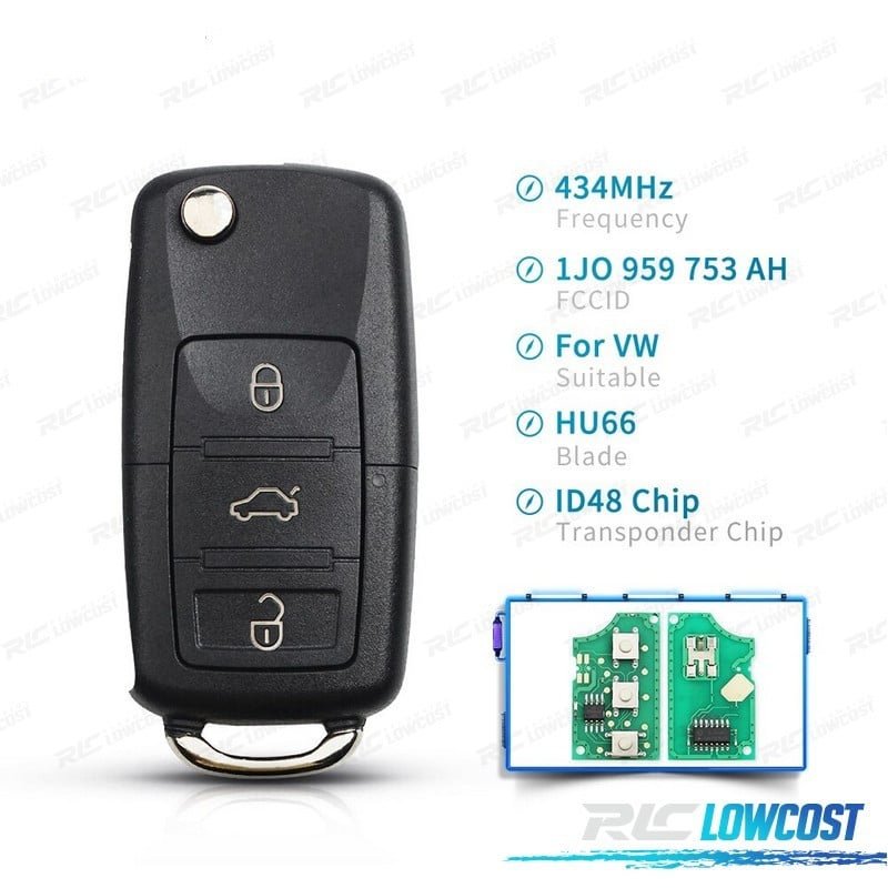 Llave Completa PARA Volkswagen VW Beetle 02-04 GOLF 03-05 Passat 01-05 POLO 02-05 | TDH Performance