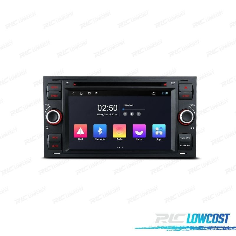 Radio GPS Android 11 FORD Focus C-max S-max Galaxy Fusion Fiesta