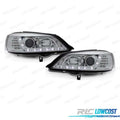 Faros OPEL Astra G 97-04 LUZ Diurna Fondo Cromo | TDH Performance