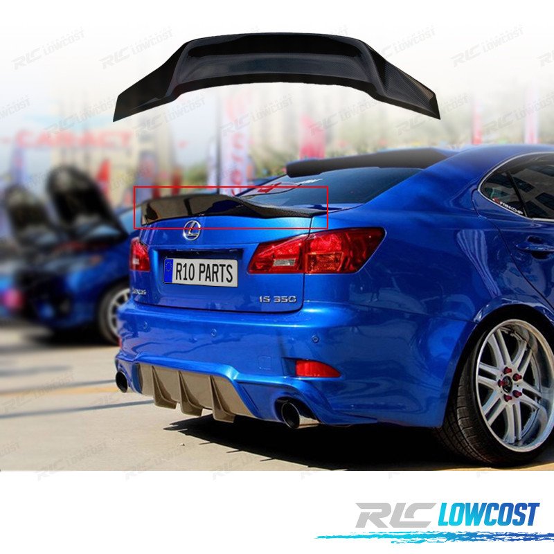 Aleron Toyota Lexus IS 06-12 Negro Brillo | TDH Performance