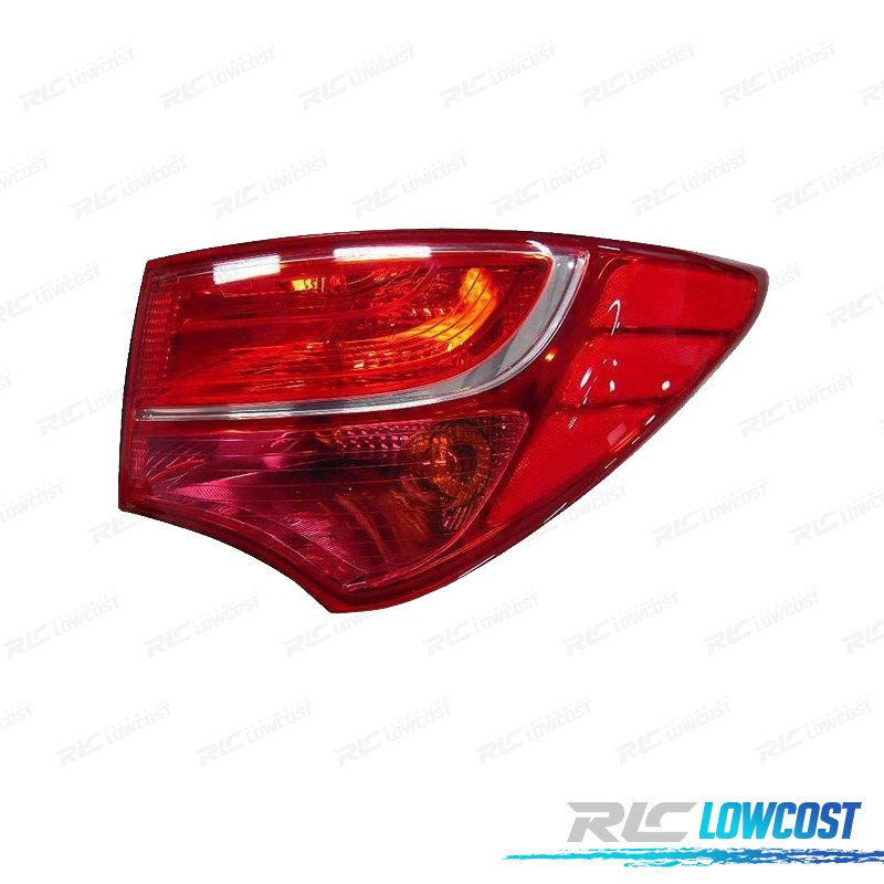 Piloto DCH PARA Hyundai Santa FE 13-17 Blanco ROJO
