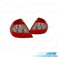 Pilotos Mercedes Clase E W211 02-06 LED ROJO Cromo | TDH Performance