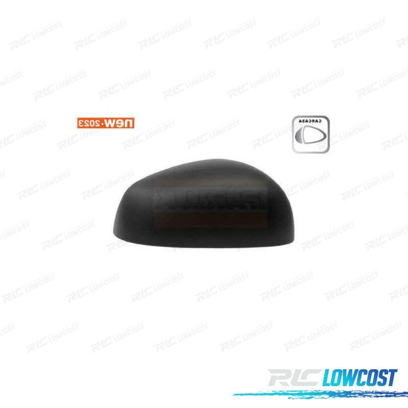Carcasa Espejo Derecho Smart Fortwo 14- Negro