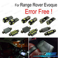 KIT 10 Bombillas LED Interior PARA LAND Rover Evoque 14-16 | TDH Performance