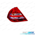 Piloto IZQ PARA Mercedes Clase C W203 Berlina 04-07 Blanco ROJO