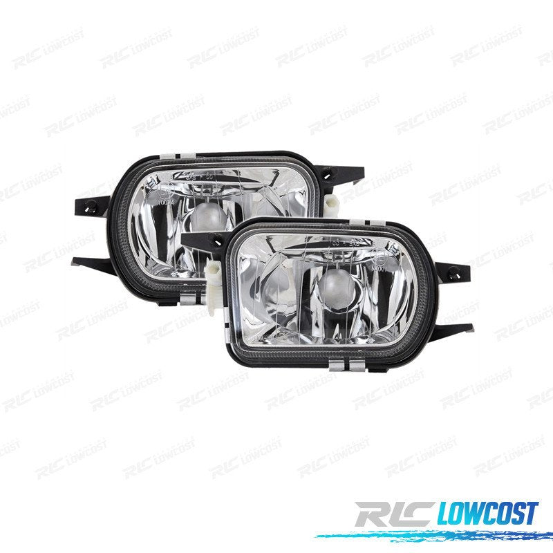 Faros Antiniebla PARA Mercedes Clase SLK R170 00-04 R171 04-11 Cristal Claro Marco Negro
