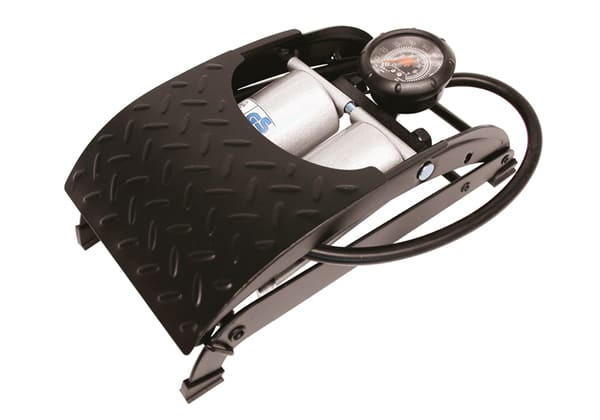 BOMBA HINCHAR PEDAL 2 CILINDROS PREMIUM 7 BAR Accesoires VOITURE MANTENIMIENTO Y HERRAMIENTAS