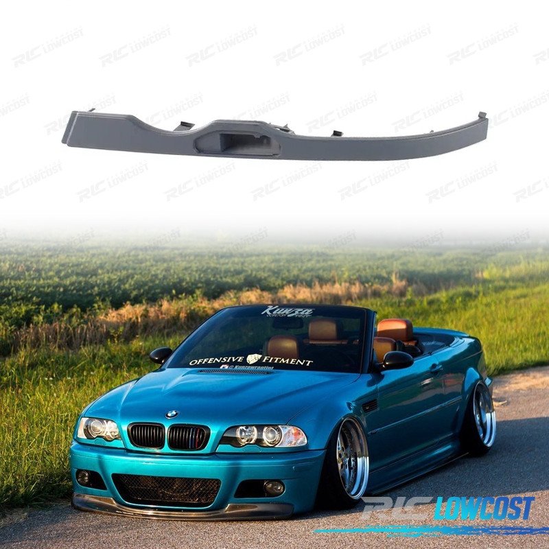 Marco Moldura FARO IZQ CON Soporte Lavafaros BMW E46 Coupe Cabrio 98-03