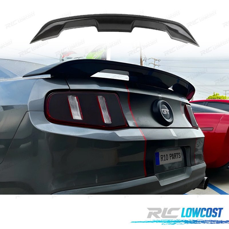 Aleron Spoiler FORD Mustang 10-14 LOOK Gt500 Negro Brillo | TDH Performance