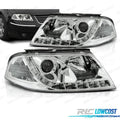 Faros PARA Volkswagen VW Passat 3BG 00-05 Fondo Cromo LUZ Diurna | TDH Performance