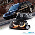 Faros Volkswagen VW Passat 3BG 00-05 OJOS Angel Fondo Negro | TDH Performance