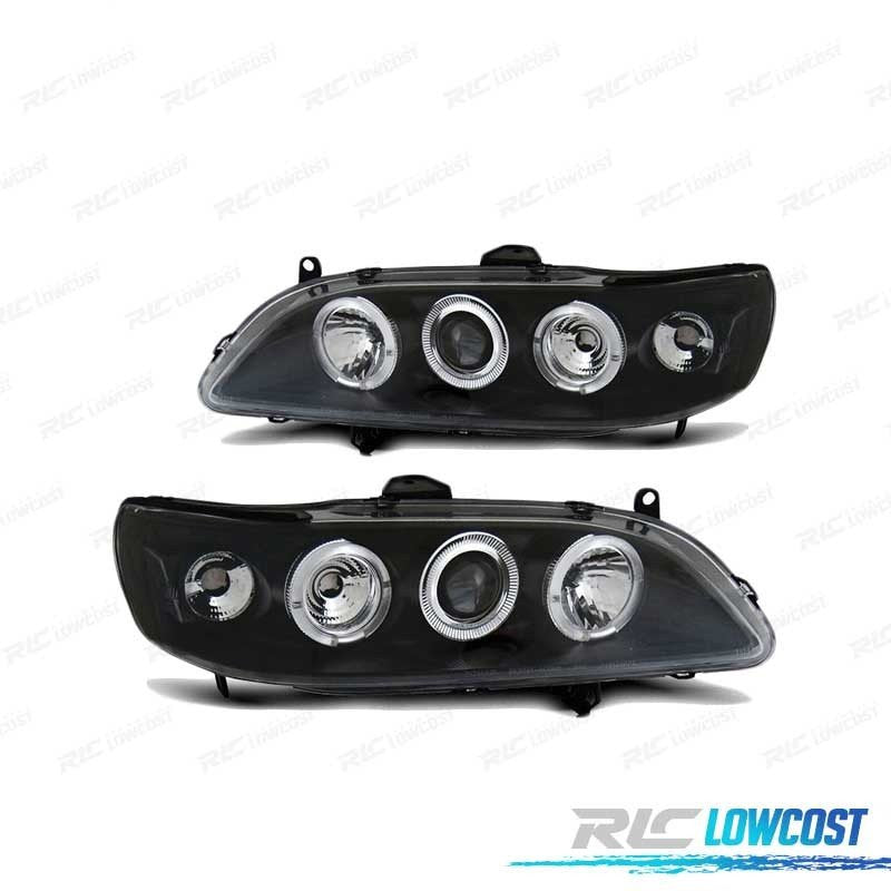 Faros OJOS Angel Honda Accord 98-02 Fondo Negro USA | TDH Performance