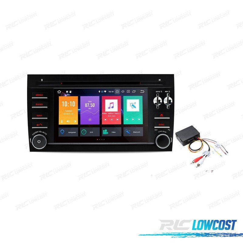 Radio GPS Android 11 PARA Porsche Cayenne 03-07 7" USB GPS Tactil HD